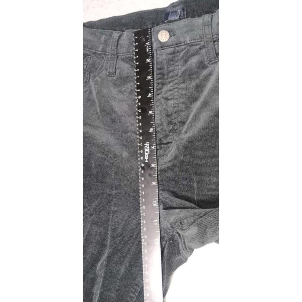J.Crew Factory Womens Corduroy Pants Size 32 Black Bootcut Stretch Slacks - Picture 10 of 12